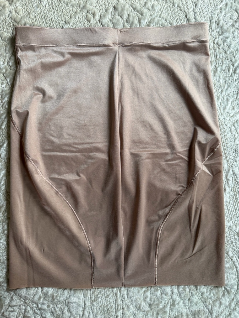 Spanx Nude/Blush Seamless Shaping Skirt XL